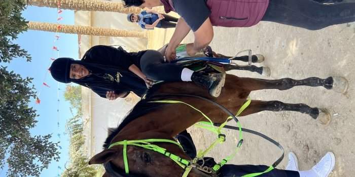 Balade à cheval dans le désert de Saqqarah