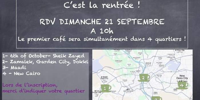 Cafés de rentrée par quartier 