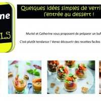 Atelier Cuisine pour les Nuls : Verrines