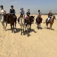Balade à cheval dans le désert de Saqqarah