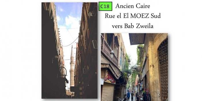 C18_ANCIEN CAIRE – 2EME PARTIE, RUE EL EL MOEZ SUD VERS BAB ZWEILA